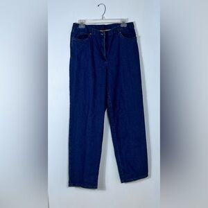 Ruby Rd. woman’s Blue Denim Jeans. Stretch Waist EXC